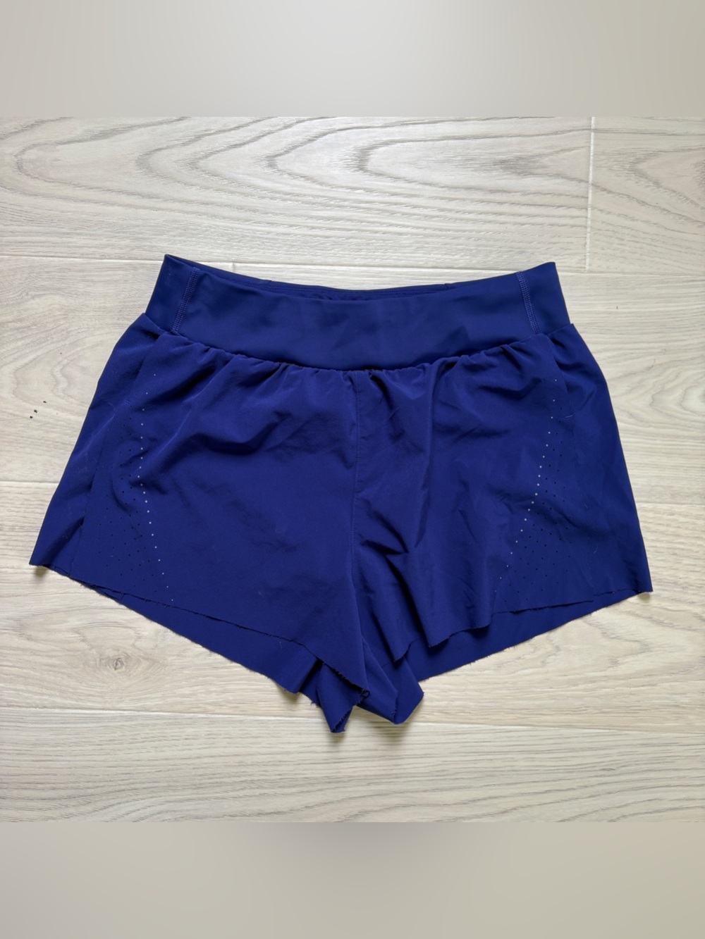 Athleta Fast Route Laser Cut Run Short